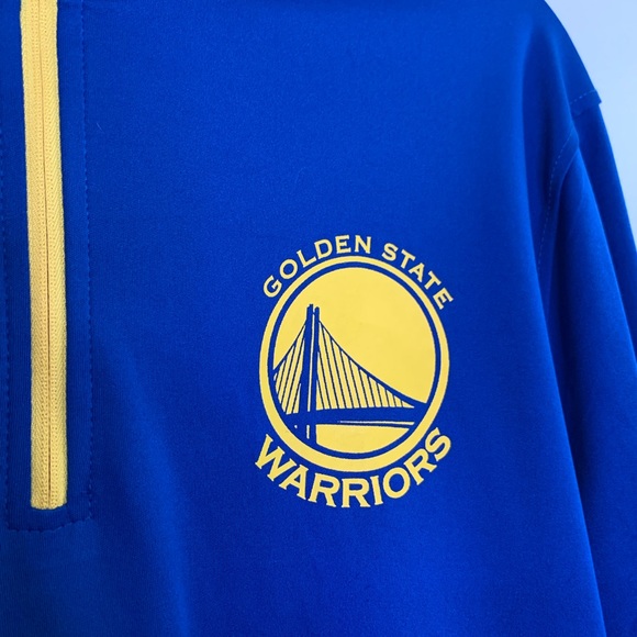 UNK Golden State Warriors Quarter Zip Pullover - Picture 5 of 13